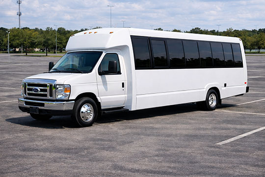25-passenger minibus available for charter in Walnut Creek, CA